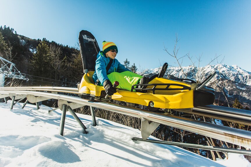 Alpine-Coaster-Golm Winter | © Golm Silvretta Luenersee Tourismus GmbH Bregenz, Christoph Schoech Alpine-Coaster-Golm Winter | © Golm Silvretta Luenersee Tourismus GmbH Bregenz, Christoph Schoech