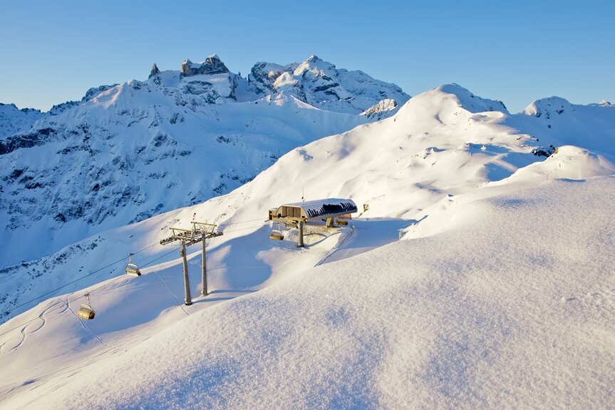 Bewegungsberg Golm Winter | © Golm Silvretta Luenersee Tourismus GmbH Bregenz, Johannes Netzer Bewegungsberg Golm Winter | © Golm Silvretta Luenersee Tourismus GmbH Bregenz, Johannes Netzer