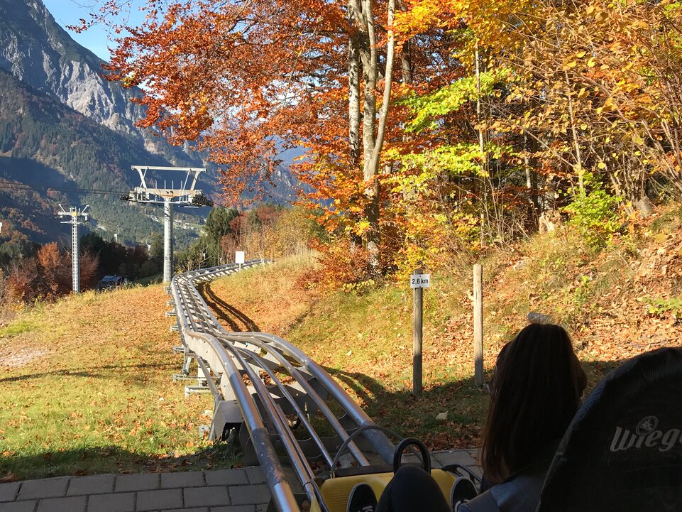 Herbststimmung beim Alpine-Coaster-Golm | © Golm Silvretta Lünersee Tourismus GmbH Bregenz