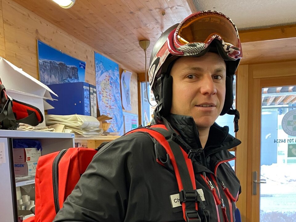 Christoph Sauerwein von der Pistenrettung am Golm | © Golm Silvretta Lünersee Tourismus GmbH Bregenz