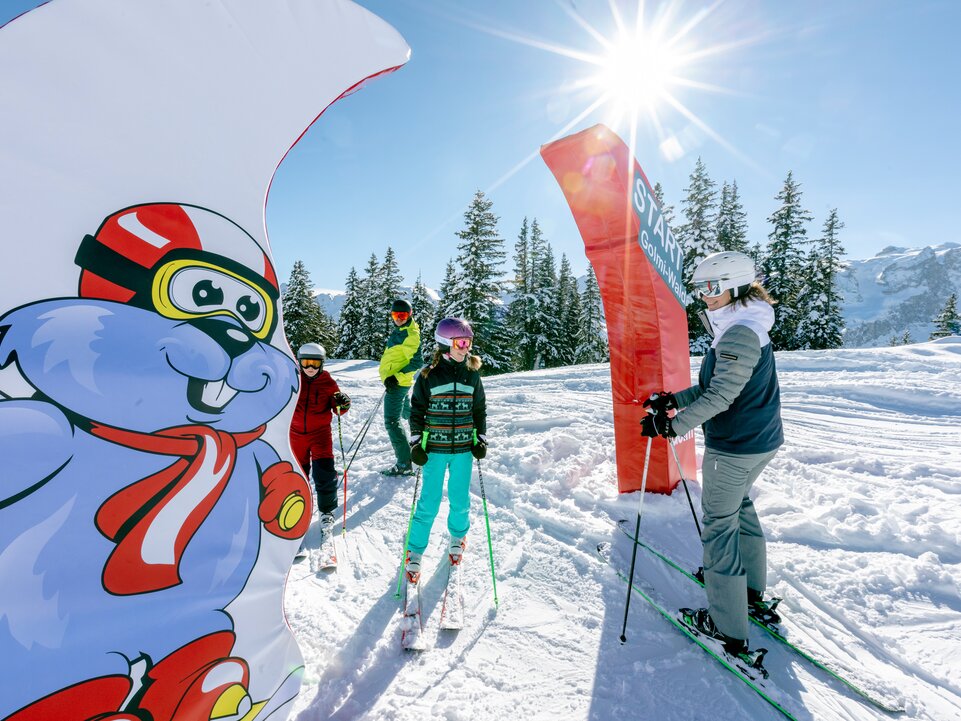 Skifahren mit der Familie am Golm im Montafon | © Golm Silvretta Lünersee Tourismus GmbH Bregenz, Stefan Kothner