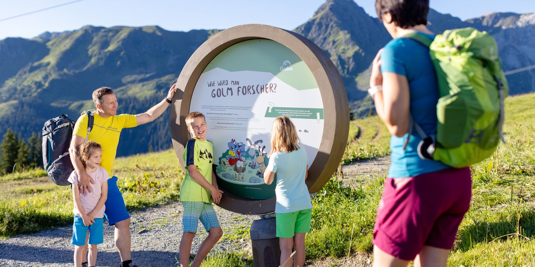 Golmi's Forschungspfad am Golm im Montafon | © Golm Silvretta Lünersee Tourismus GmbH Bregenz, Stefan Kothner
