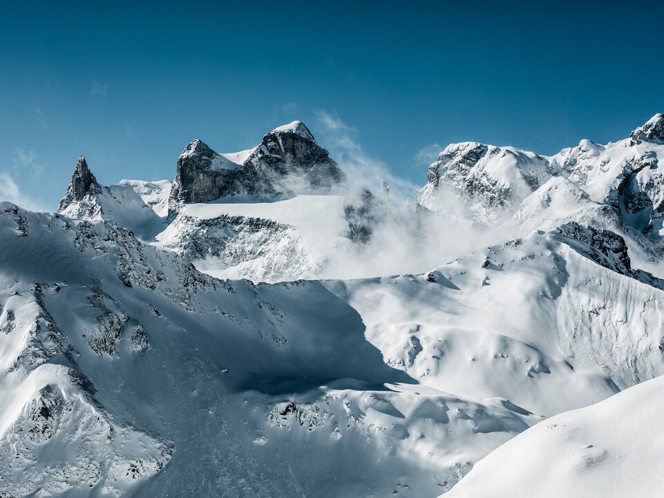 Bick auf 3Tuerme im Winter am Bewegungsberg Golm | © Golm Silvretta Luenersee Tourismus GmbH Bregenz, Christoph Schoech