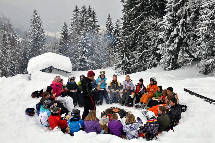 Kinder-Skisafari Bewegungsberg Golm | © Golm Silvretta Luenersee Tourismus GmbH Bregenz Kinder-Skisafari Bewegungsberg Golm | © Golm Silvretta Luenersee Tourismus GmbH Bregenz