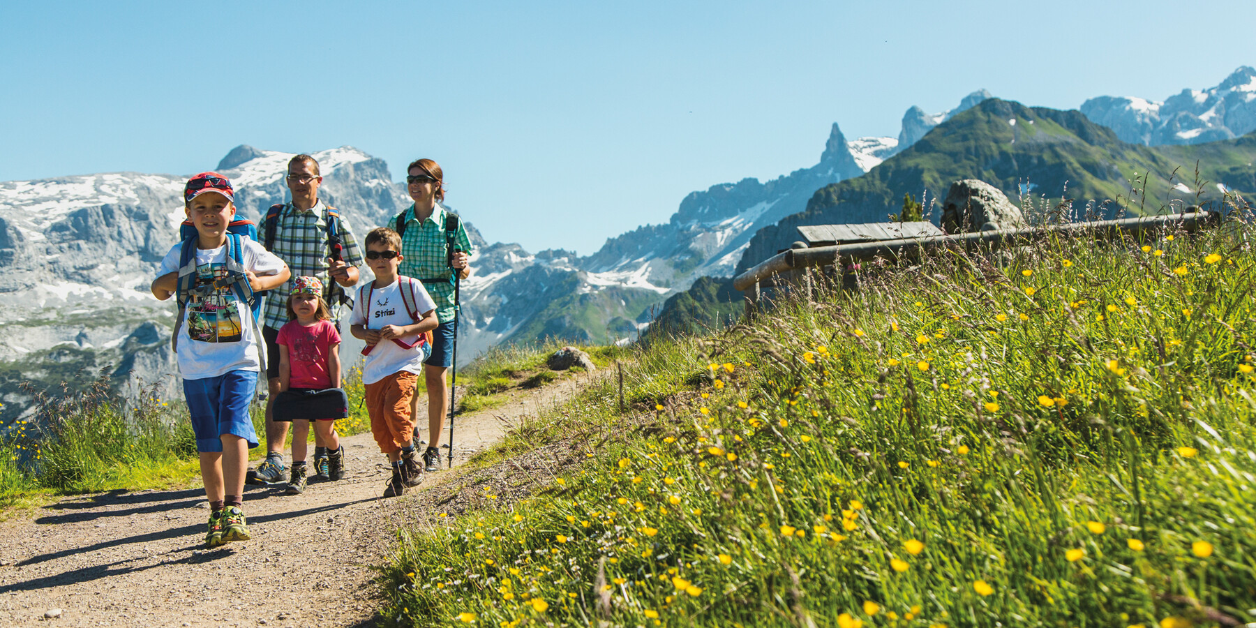 Wandern am Golm | © Golm Silvretta Luenersee Tourismus GmbH Bregenz, Christoph Schoech Wandern am Golm | © Golm Silvretta Luenersee Tourismus GmbH Bregenz, Christoph Schoech