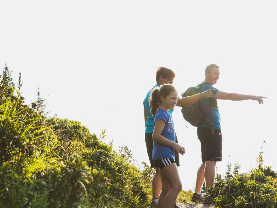 Wandern Sommer Familie Golm im Montafon | © Golm Silvretta Luenersee Tourismus GmbH Bregenz, Christoph Schoech