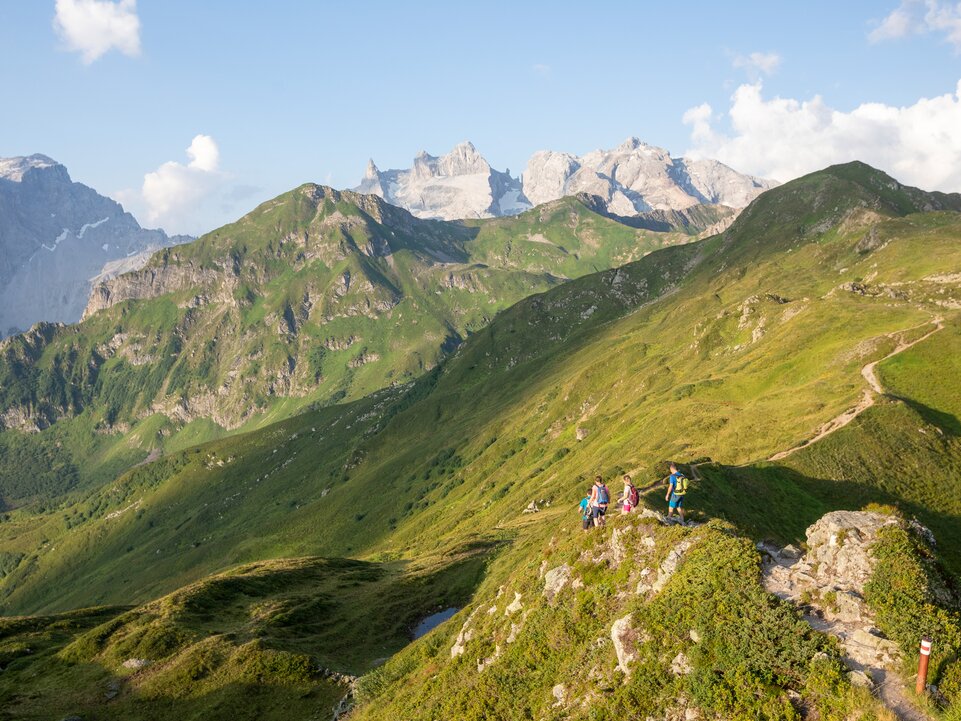 Wandern am Golm im Montafon | © Golm Silvretta Lünersee Tourismus GmbH Bregenz, Stefan Kothner