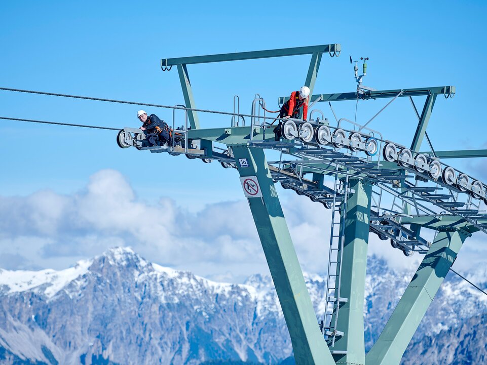 Seilbahnmitarbeiter:in | © Golm Silvretta Lünersee Tourismus GmbH Bregenz, Marcel Hagen